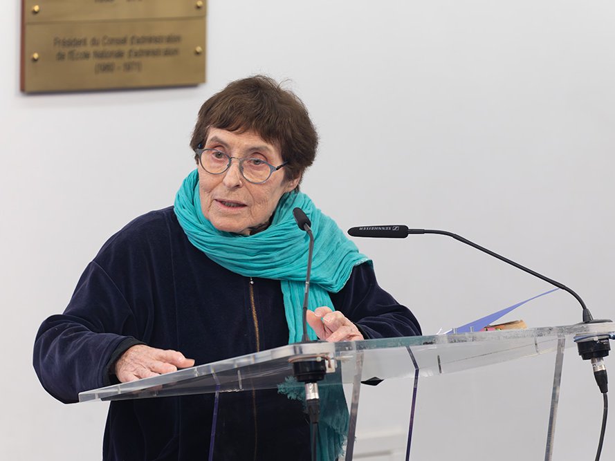 <strong>Intervention de M<sup class="typo_exposants">me</sup> Hélène MOUCHARD-ZAY</strong> • photo : Rémy SALAÜN <small>© IPMF</small>