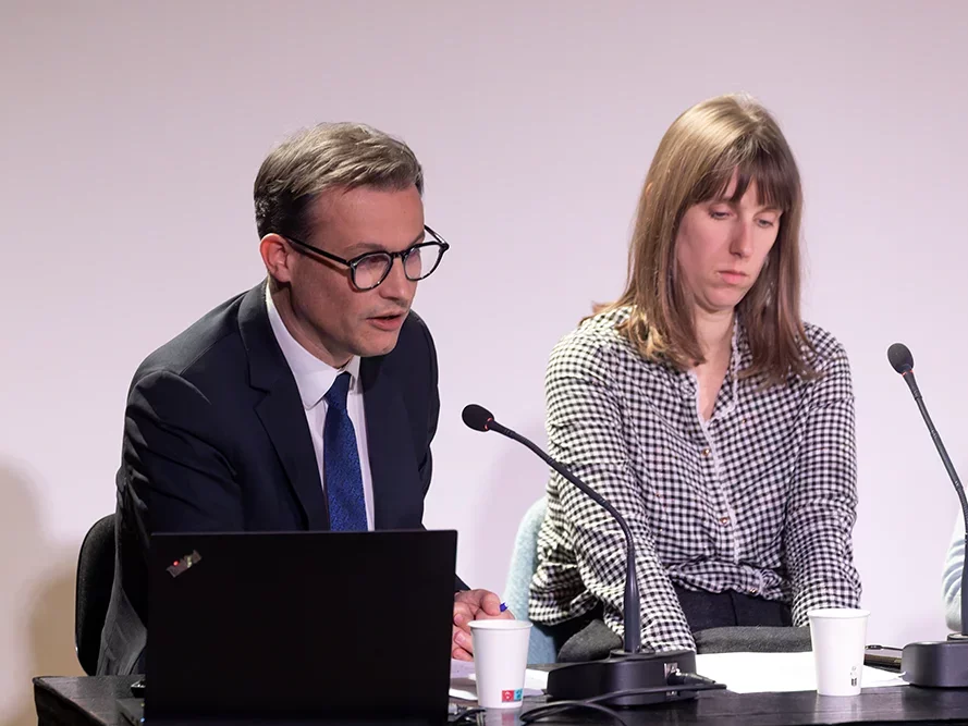 <strong>Combats de PMF : intervention de M. Frédéric Potier</strong> &bull; photo : Rémy SALAÜN <small>© IPMF</small>