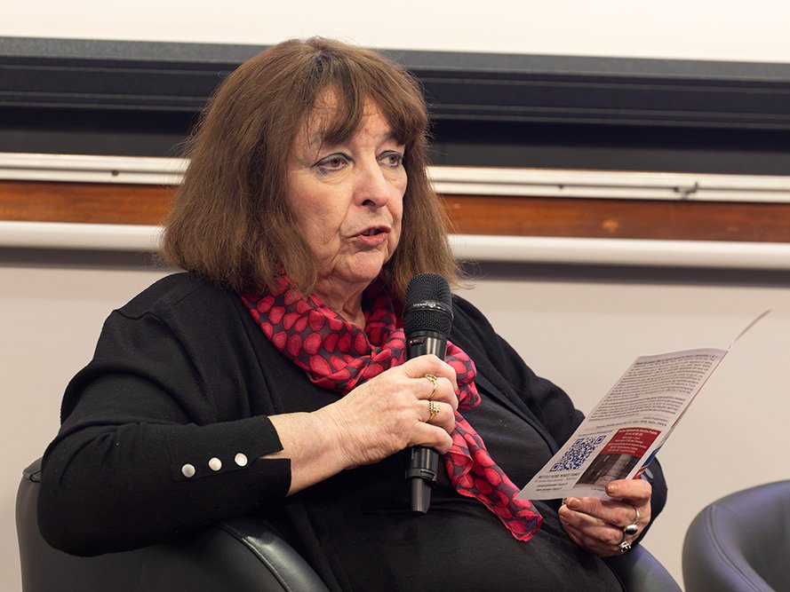 <strong>Présentation du Colloque par M<sup class="typo_exposants">me</sup> Françoise CHAPRON</strong> • photo : Rémy SALAÜN <small>© IPMF</small>