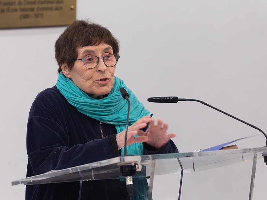 <strong>Intervention de M<sup class="typo_exposants">me</sup> Hélène MOUCHARD-ZAY</strong> • photo : Rémy SALAÜN <small>© IPMF</small>